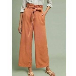 Anthropologie Paper-Bag Waist Pant